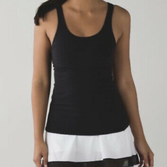 lululemon - black racerback tank - Picture 2 of 7
